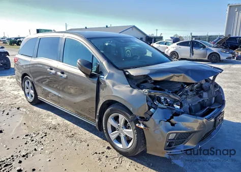 2019 Honda Odyssey Exl z USA, uszkodzony, nr VIN 5FNRL6H79KB035918